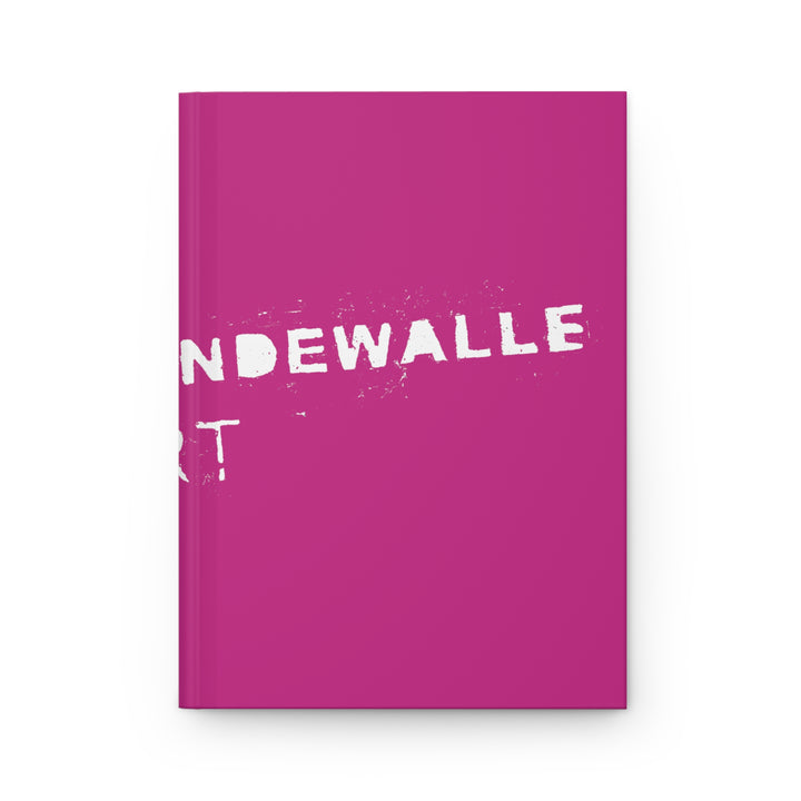 JV Art Hardcover Notebook (pink)